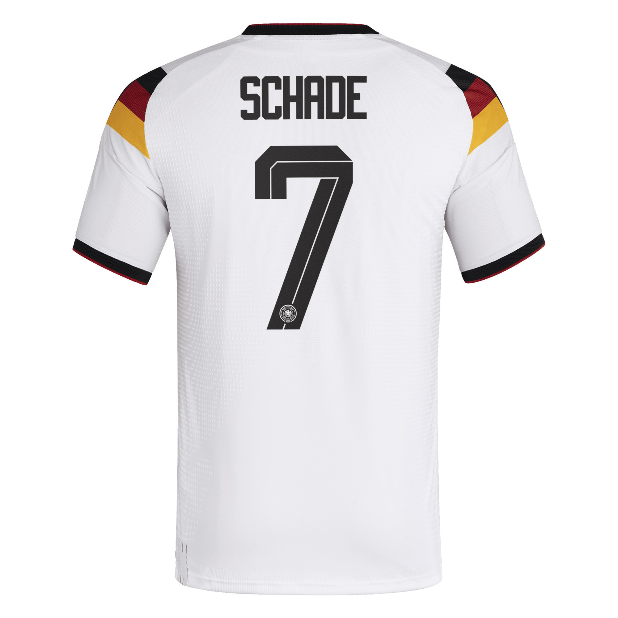 Kevin Schade 7 Germany National Team 2026 Home Jersey - Men, White - Jersey Teams
