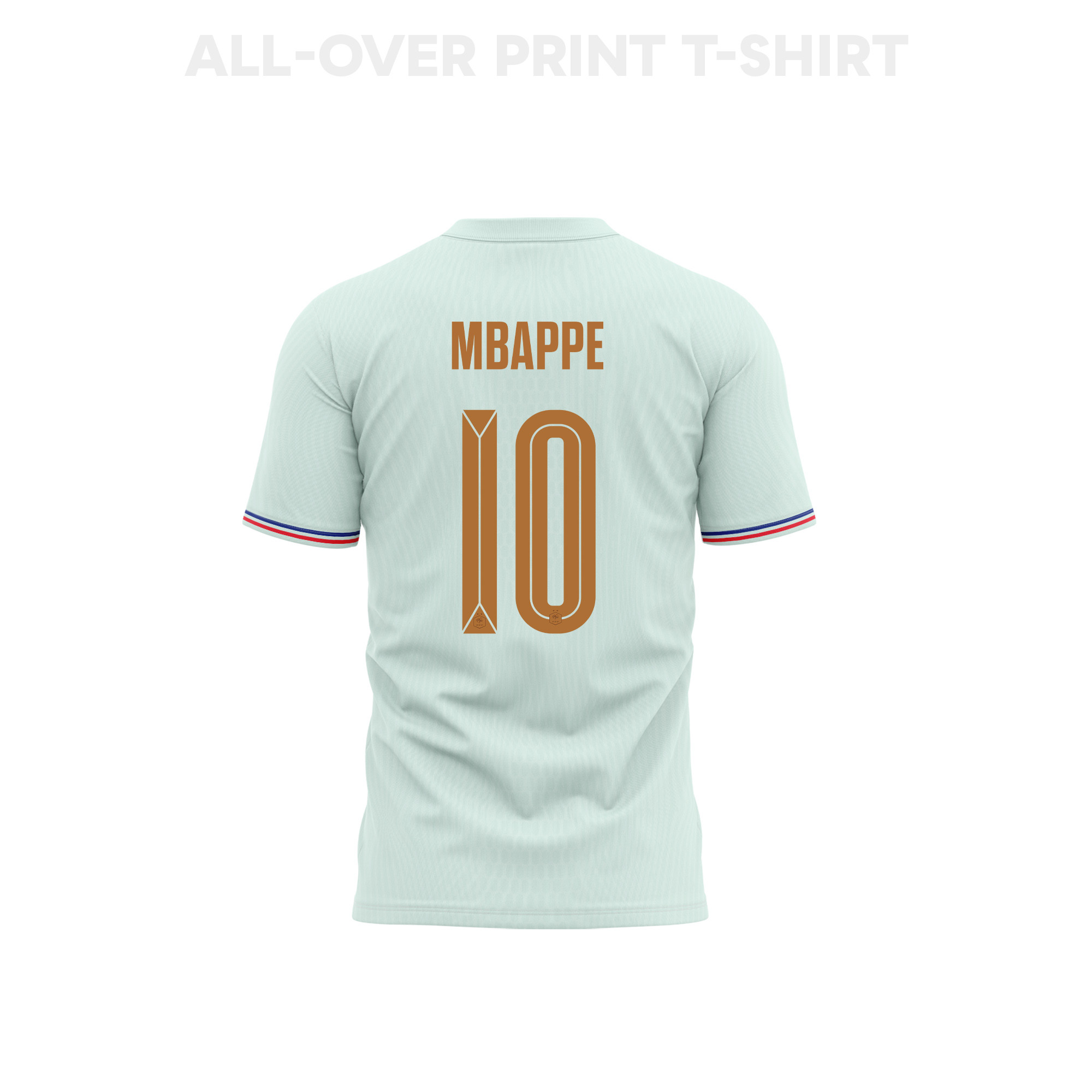 Kylian Mbappé 10 Youth France 2026 Away 3D T-shirt Fully Printed – Green - Jersey Teams