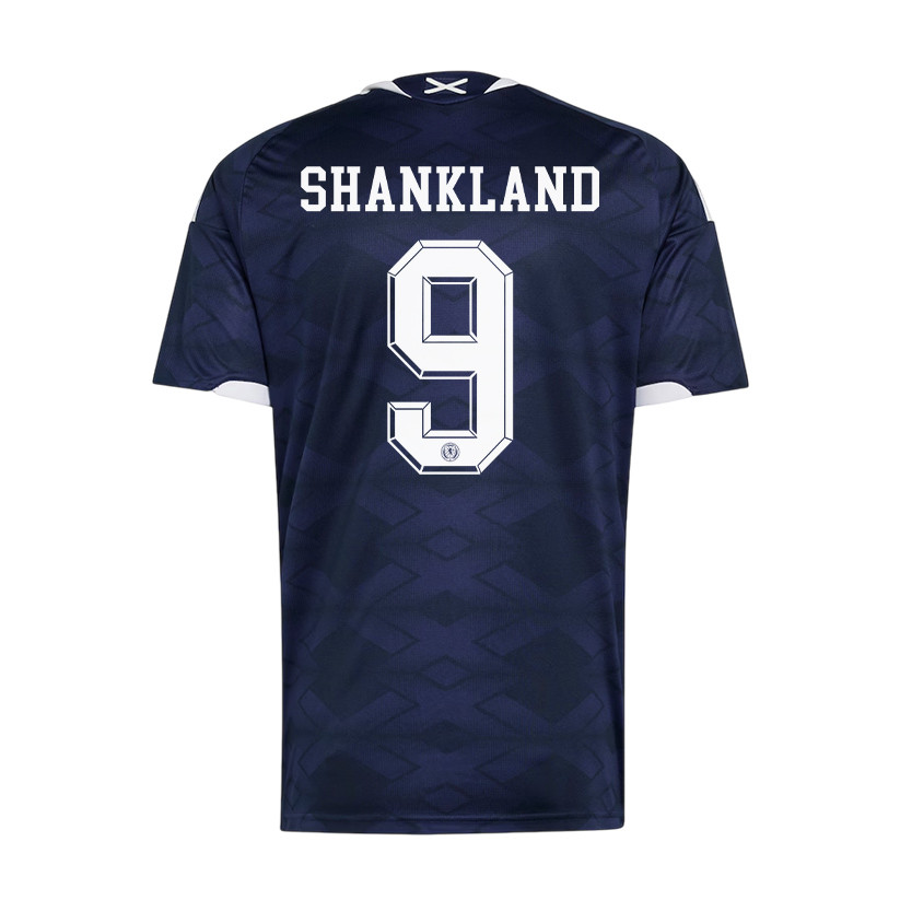 Lawrence Shankland 9 Scotland National Team 2026 Home Jersey - Navy, Men - Jersey Teams