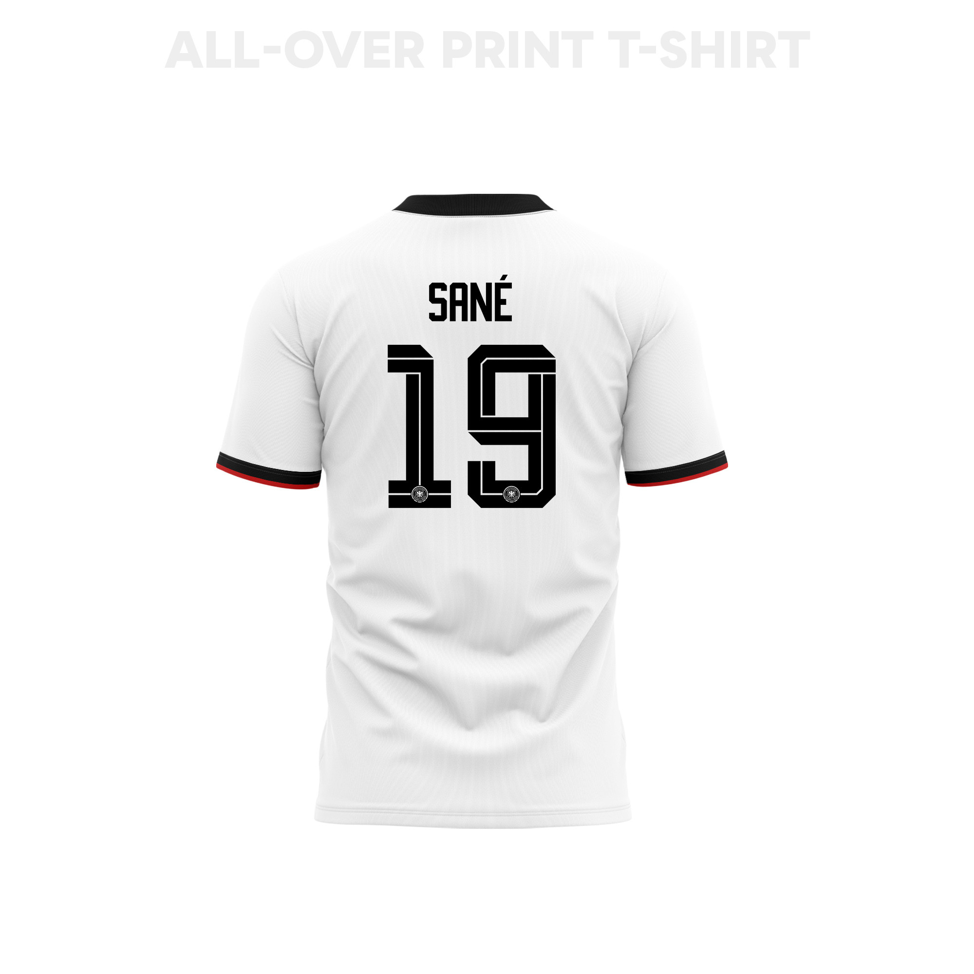 Leroy Sané 19 Youth Germany 2026 Home 3D T-shirt Fully Printed – White - Jersey Teams