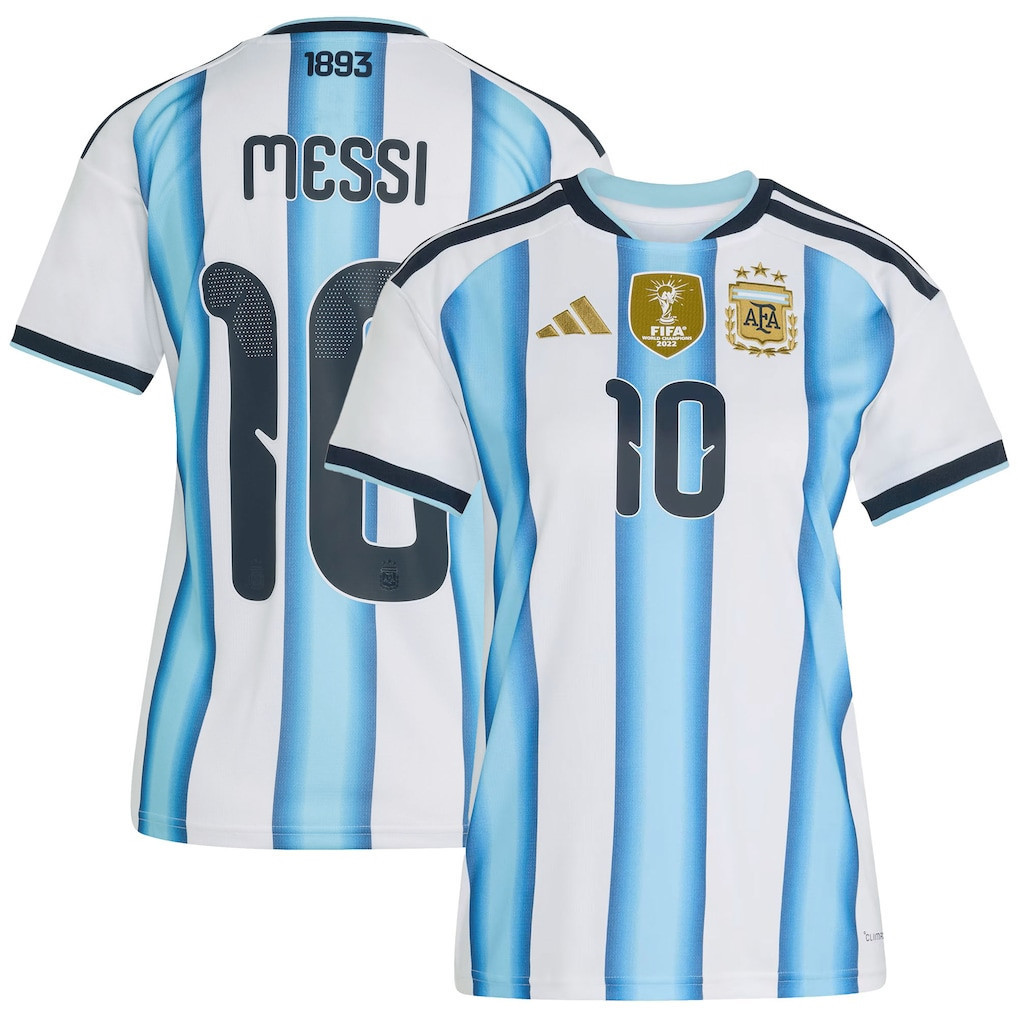 Lionel Messi 10 Argentina 2026 Women's Home Jersey - Jersey Teams