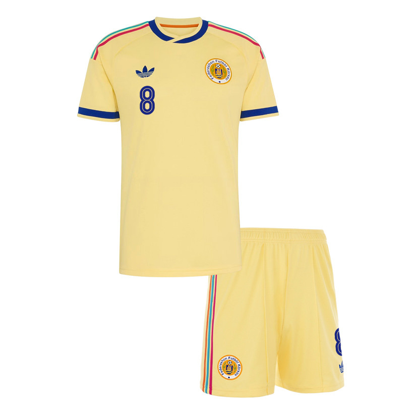 Livano Comenencia 8 Curacao 2026 Away Men Jersey & Shorts Set – Yellow - Jersey Teams