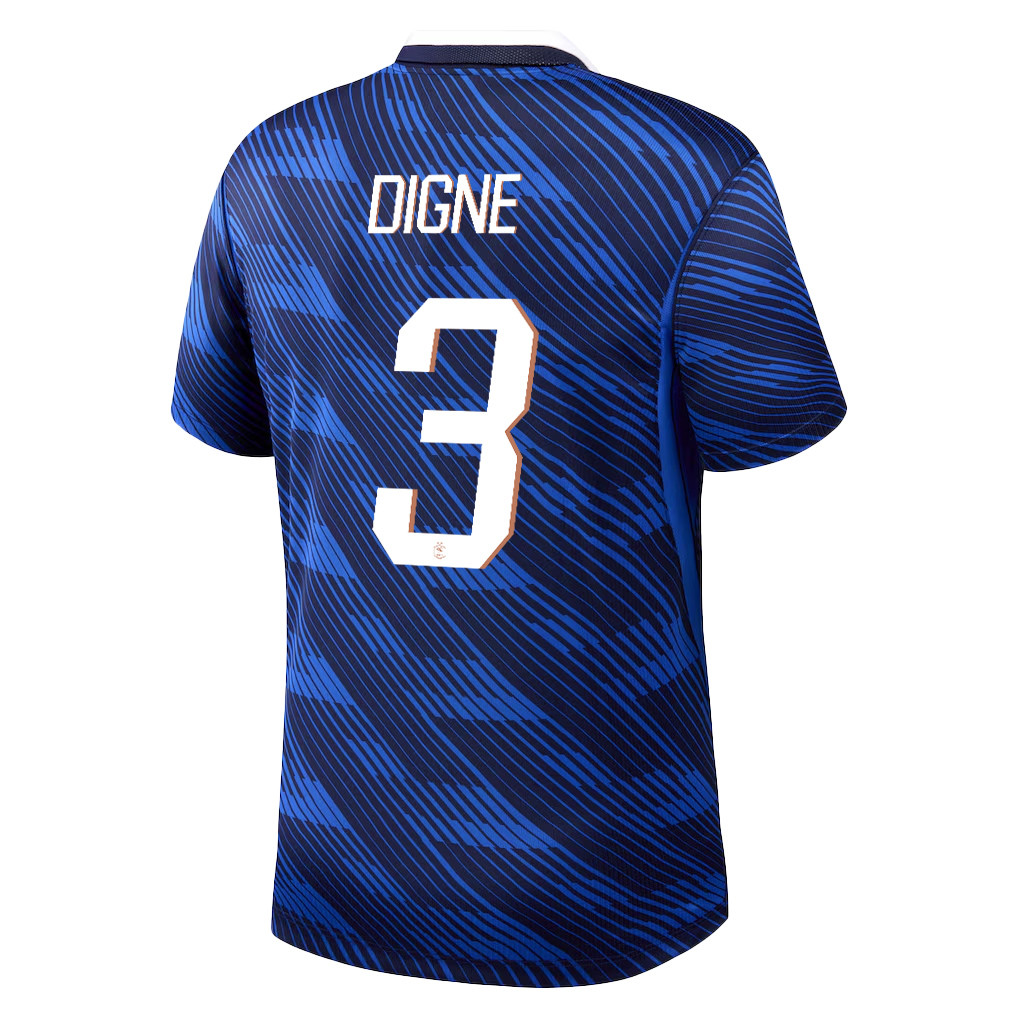 Lucas Digne 3 France National Team 2026 Home Jersey - Blue, Men - Jersey Teams