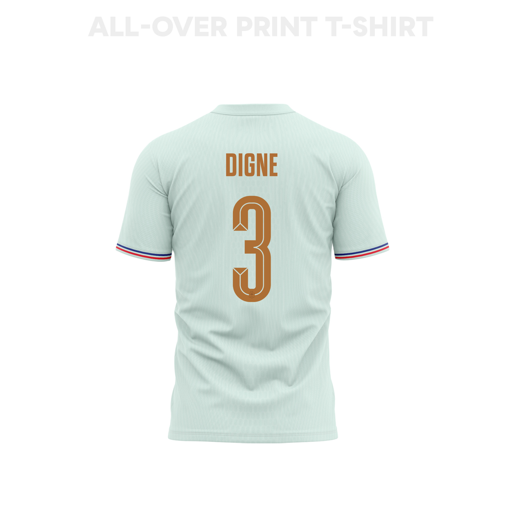Lucas Digne 3 Youth France 2026 Away 3D T-shirt Fully Printed – Green - Jersey Teams