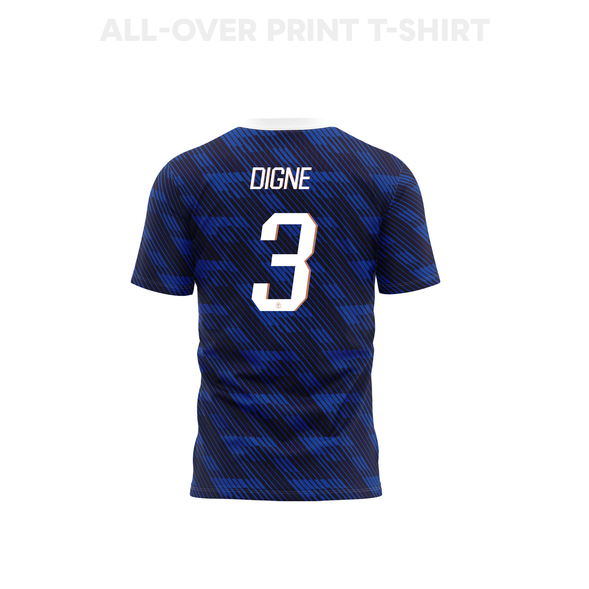 Lucas Digne 3 Youth France 2026 Home 3D T-shirt Fully Printed – Blue - Jersey Teams