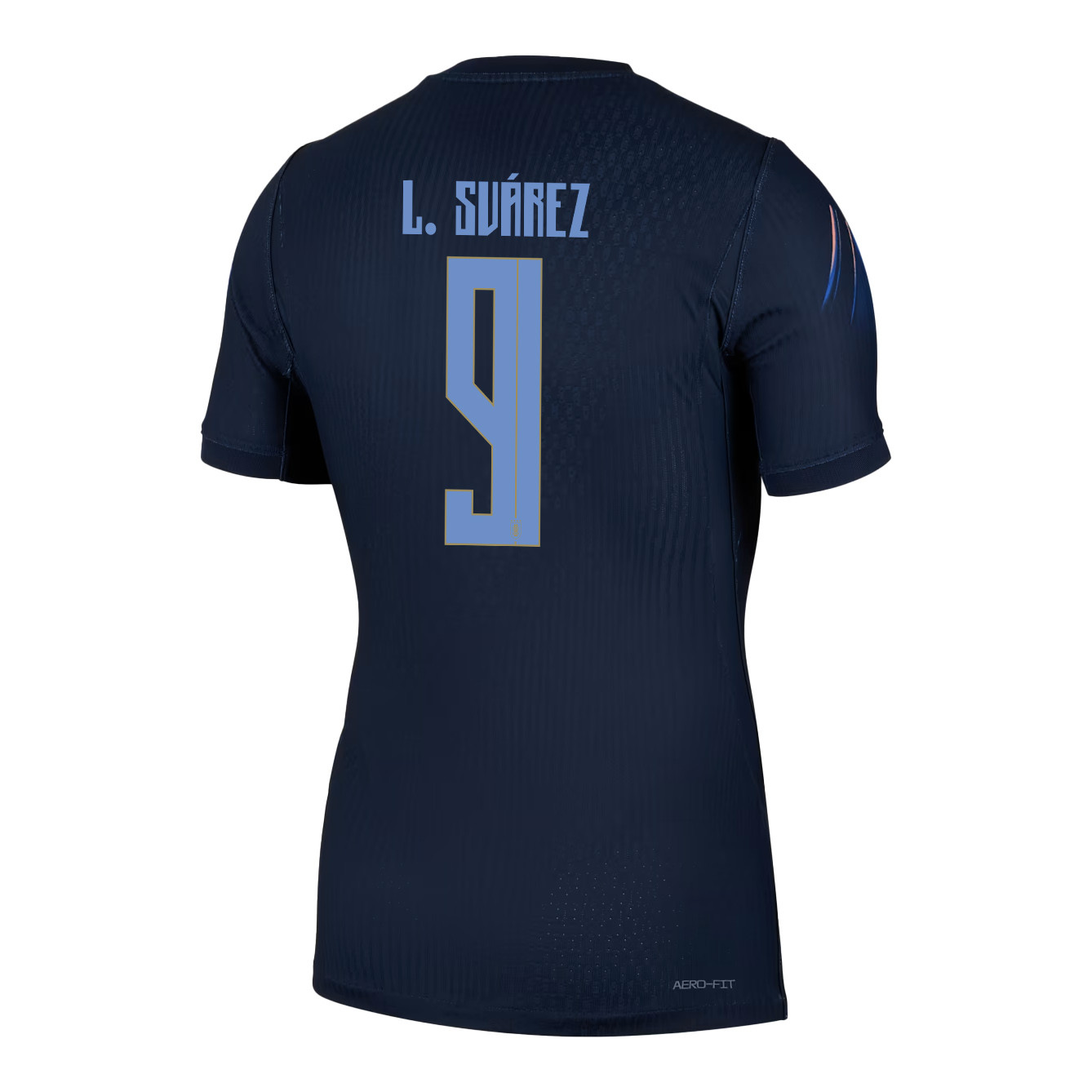 Luis Suárez 9 Uruguay National Team 2026 Away Jersey - Navy, Men - Jersey Teams