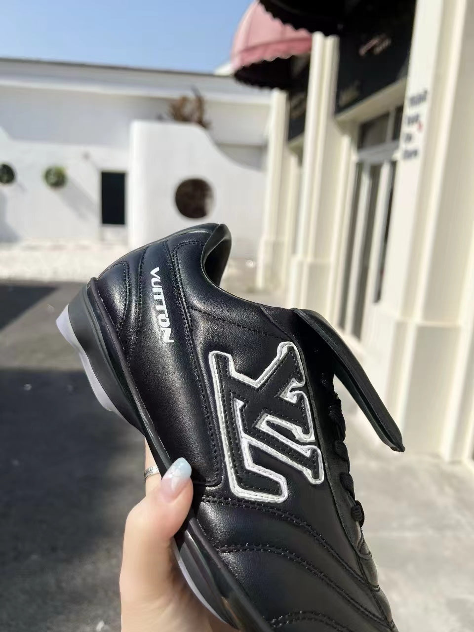 LV Soccer Sneaker Noir