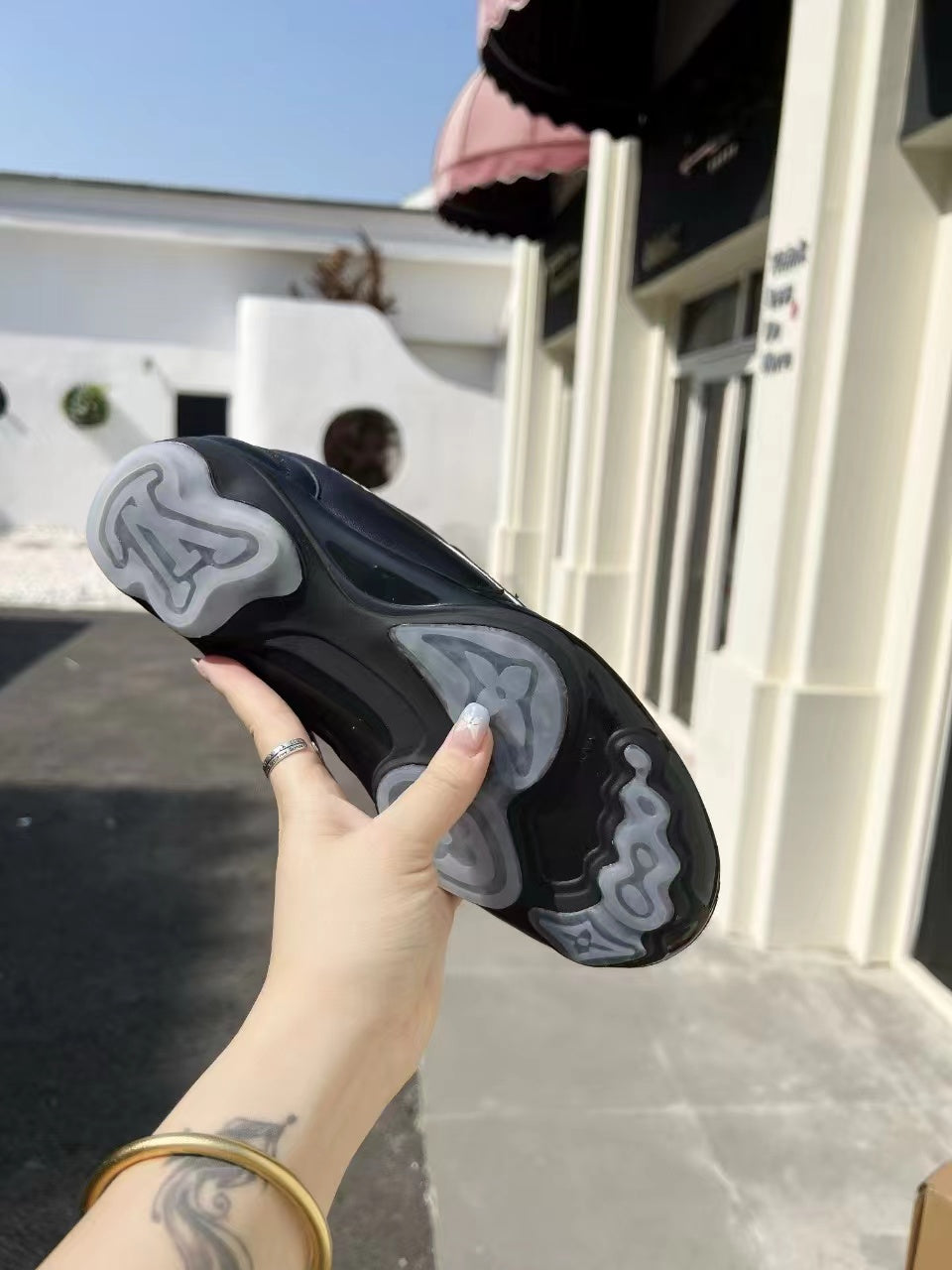 LV Soccer Sneaker Noir