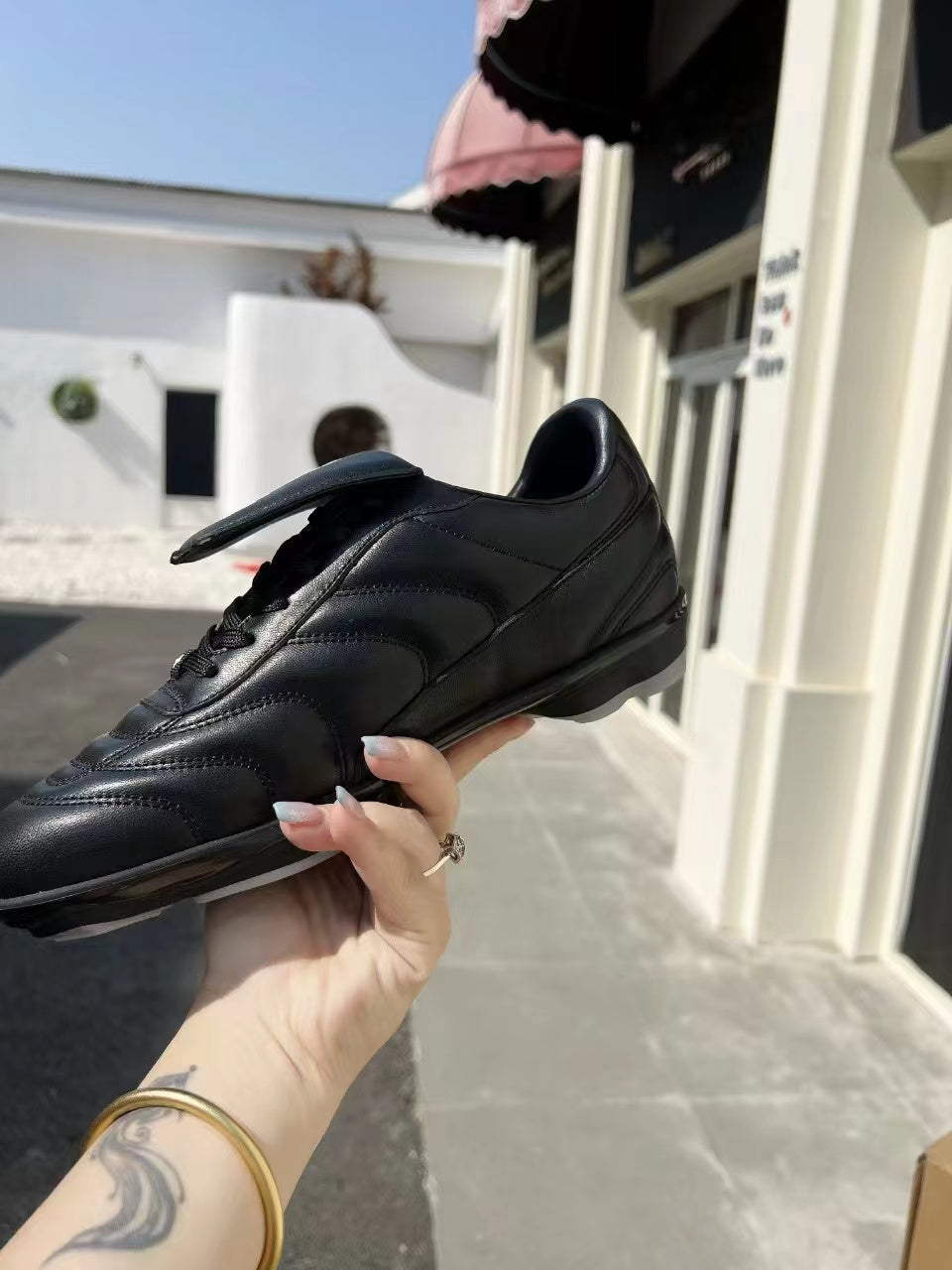 LV Soccer Sneaker Noir