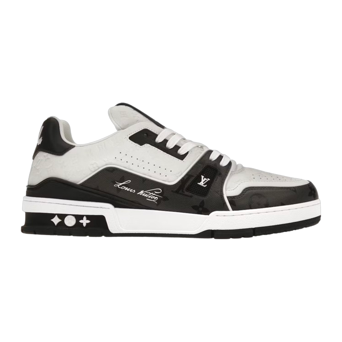 LV Trainers #54 Monogram Denim Black