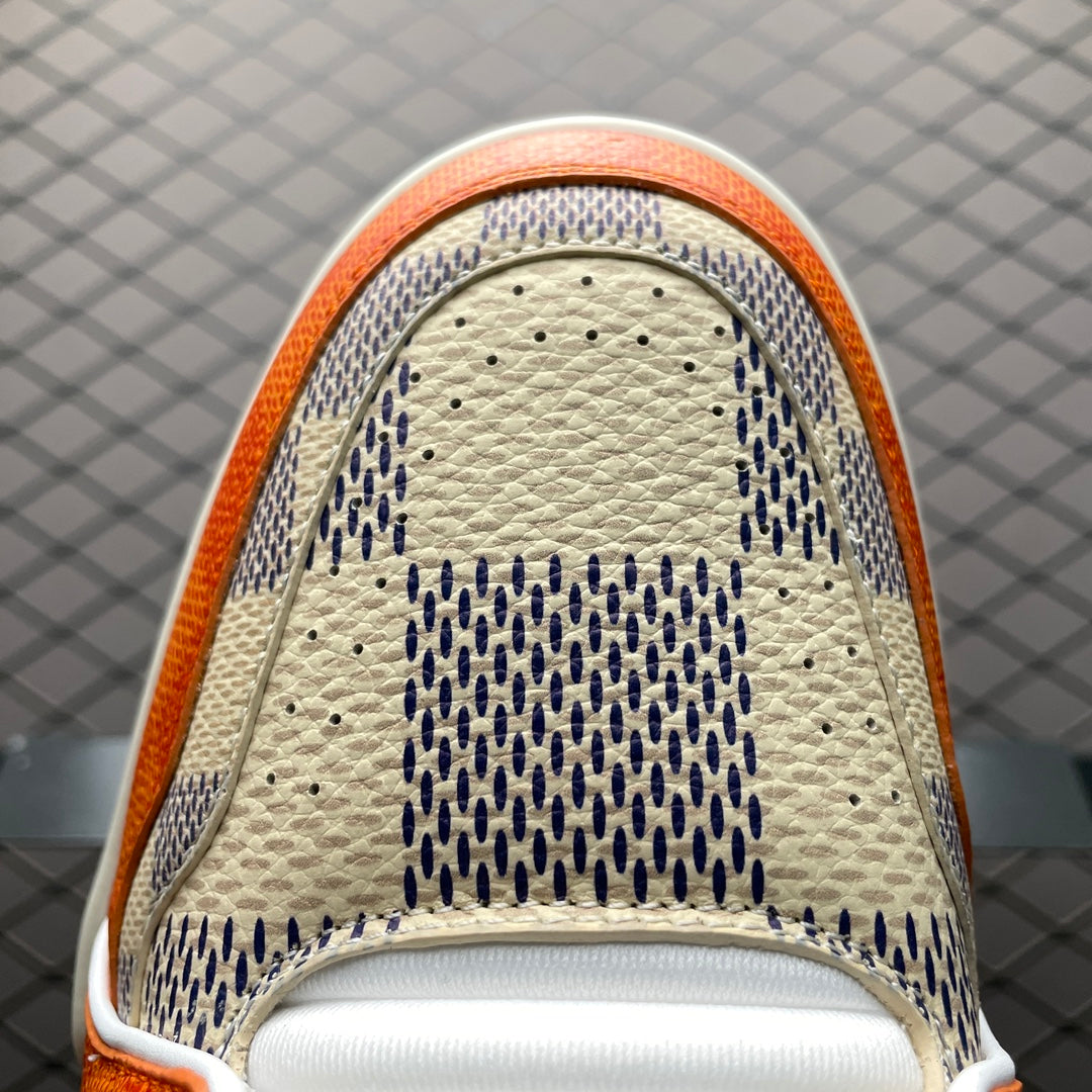 LV Trainers #54 Monogram Orange