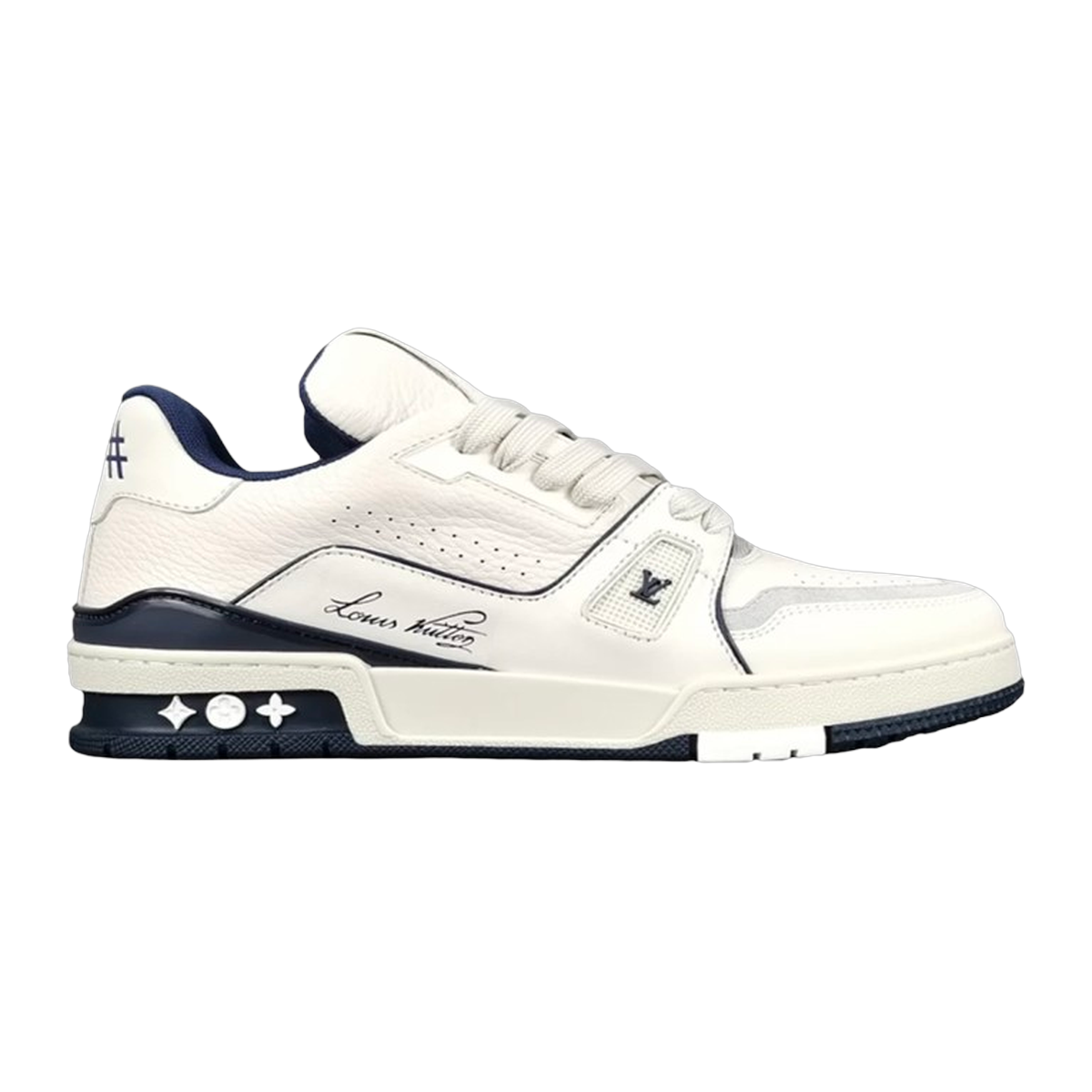 LV Trainers #54 Signature White Marine