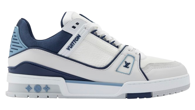LV Trainers Blue White