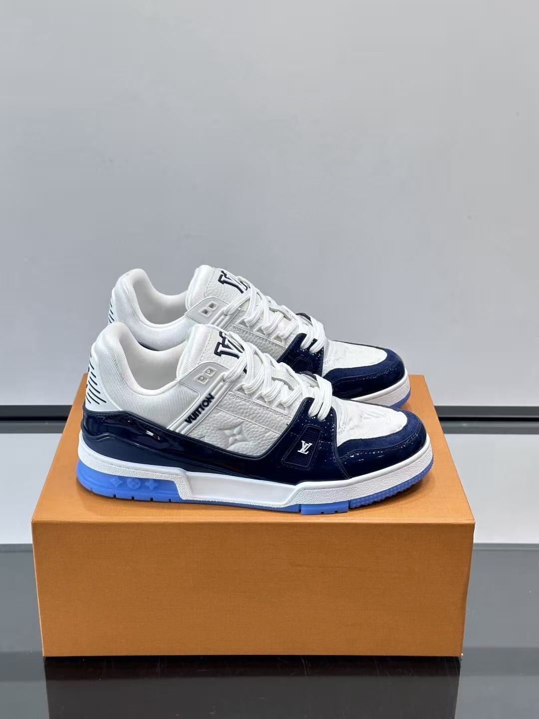 LV Trainers Cool Blue