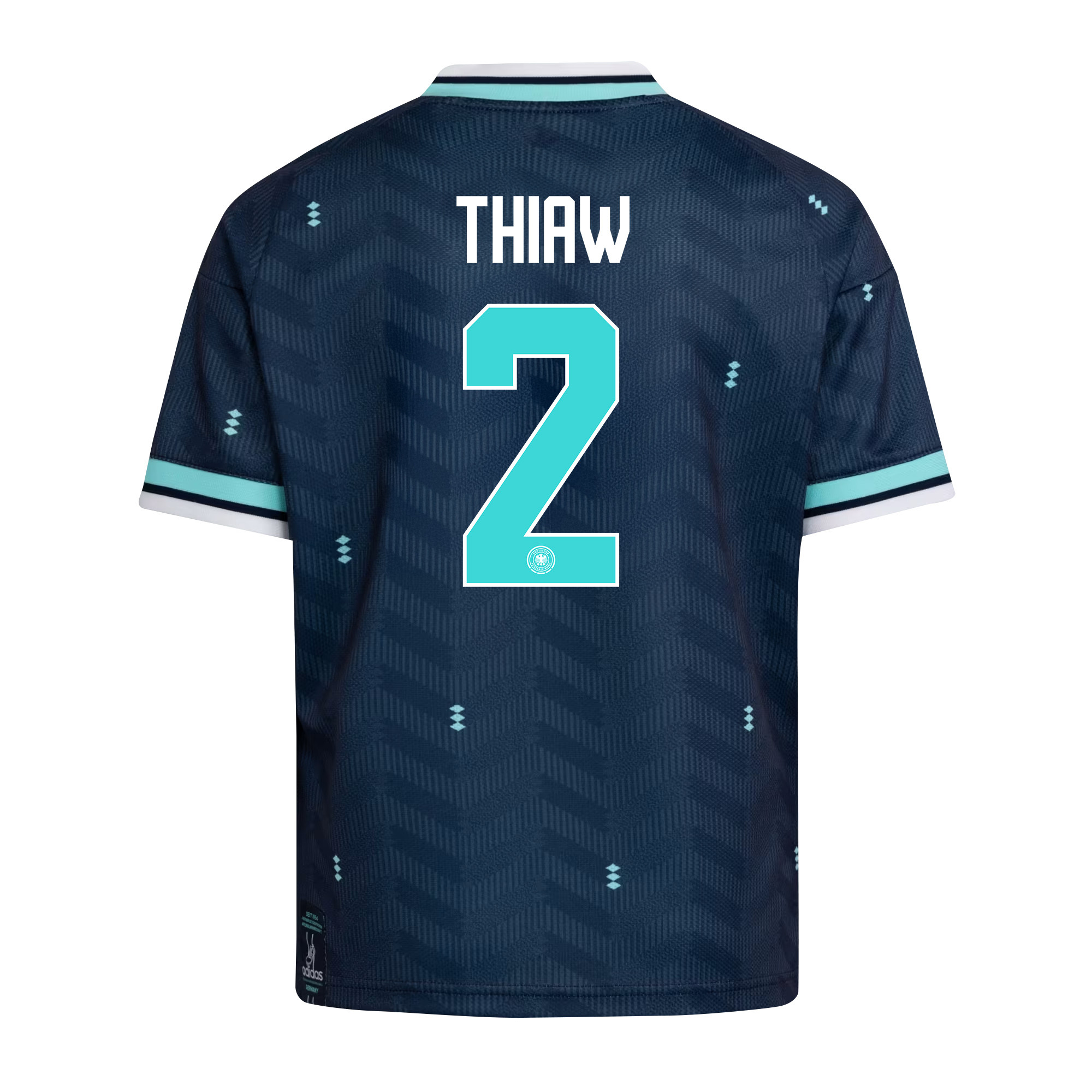 Malick Thiaw 2 Youth Germany National Team 2026 Away Jersey - Navy - Jersey Teams