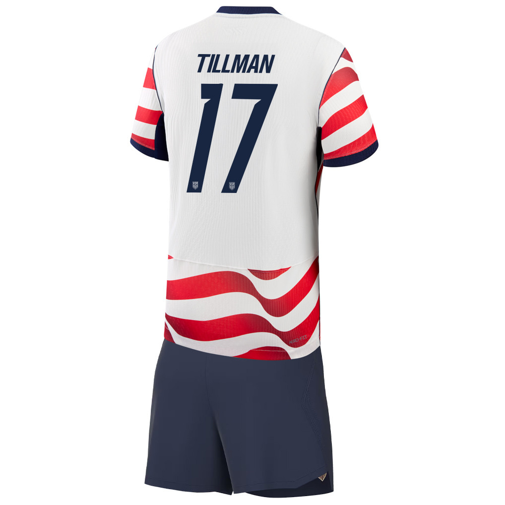 Malik Tillman 17 USMNT 2026 Home Men Jersey & Shorts Set - Jersey Teams