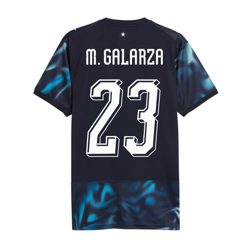 Matías Galarza 23 Paraguay National Team 2026 Away Jersey - Navy, Men - Jersey Teams