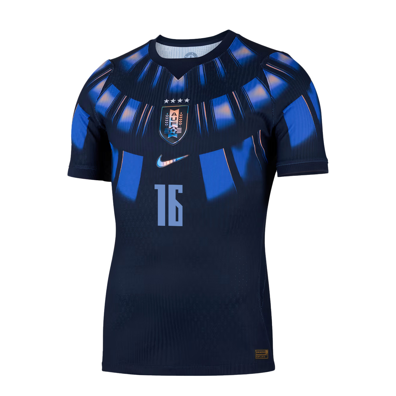 Mathías Olivera 16 Uruguay National Team 2026 Away Jersey - Navy, Men - Jersey Teams