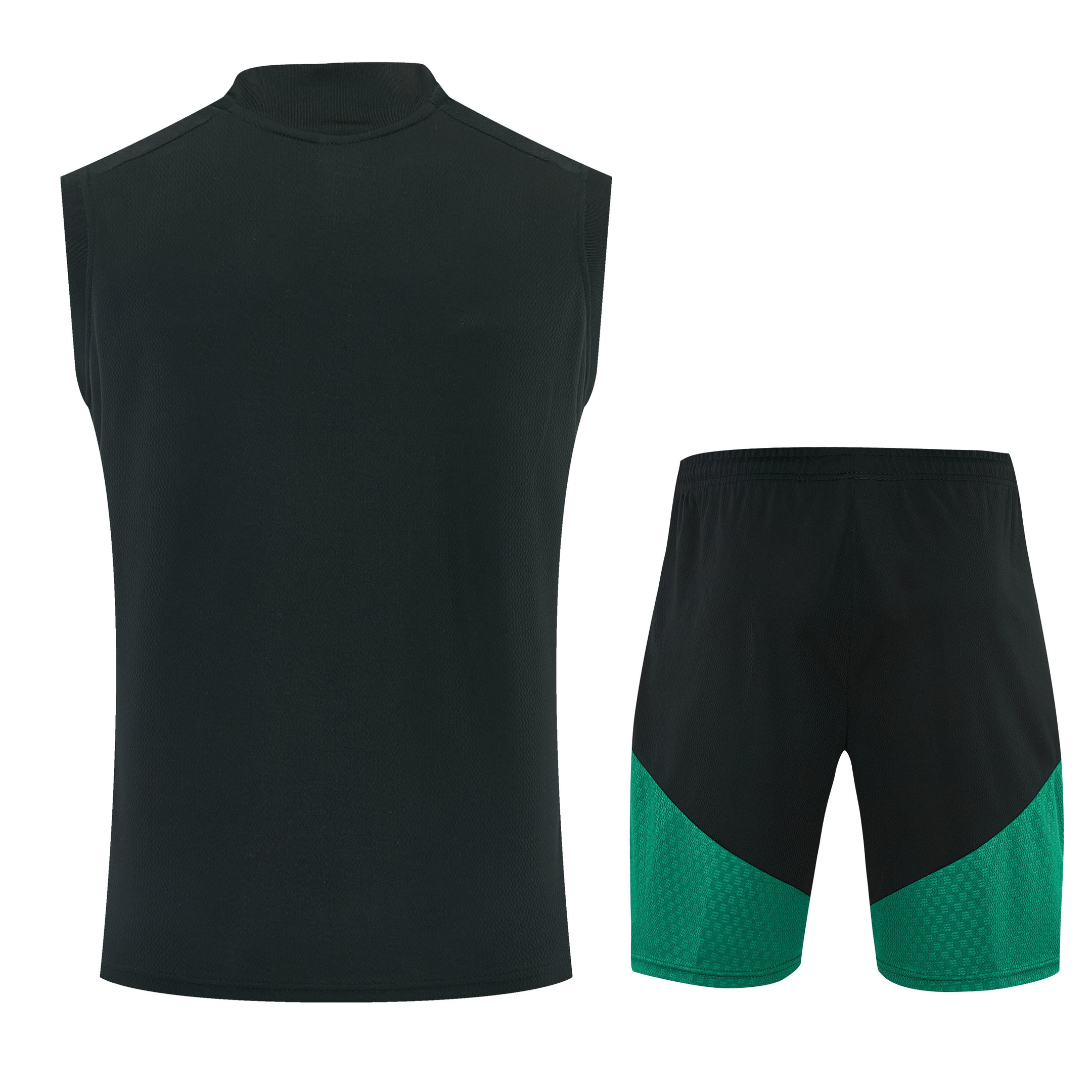 Mexico 2026-27 Sleeveless Training Set Men Soccer Kit – Black - Jersey Teams