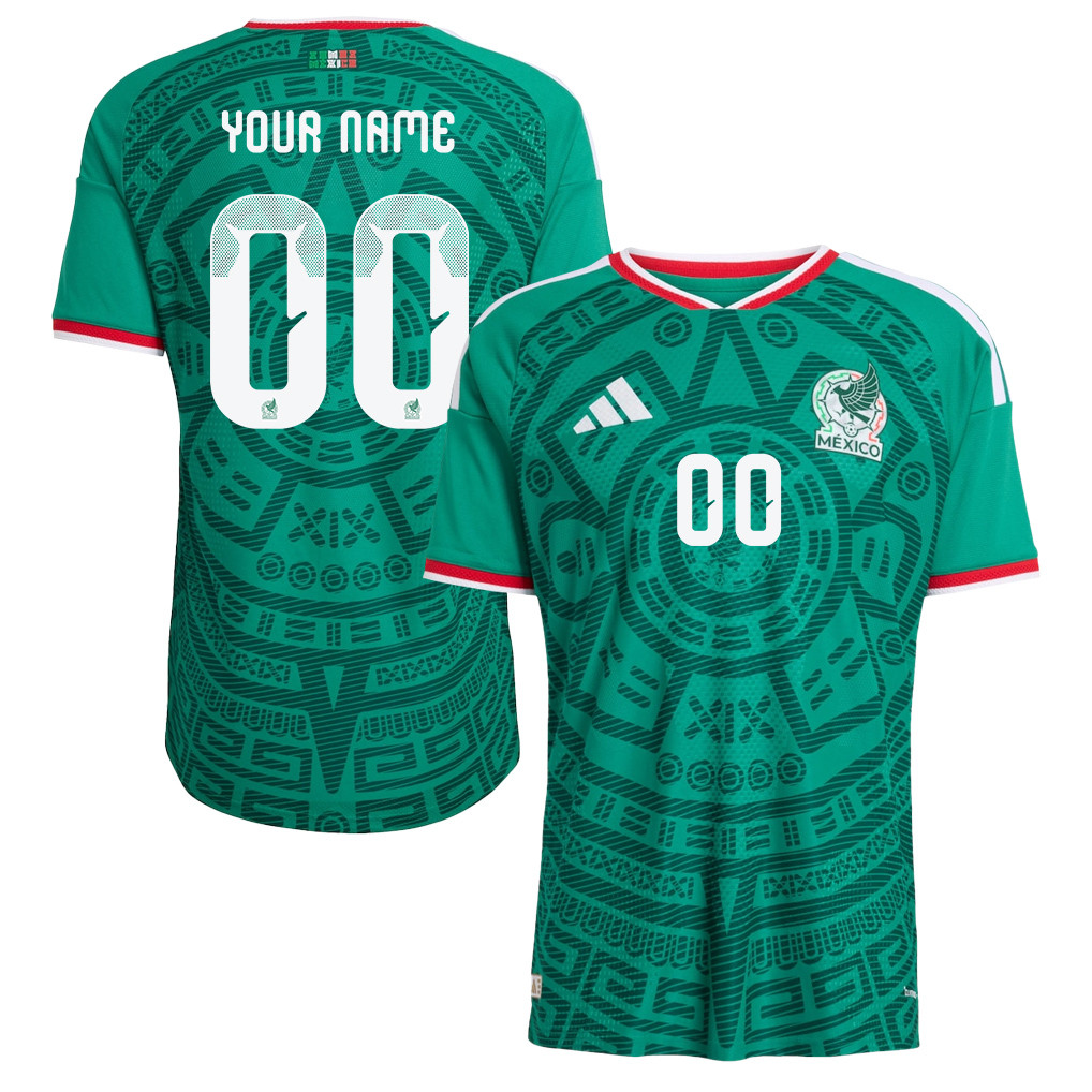 Mexico National Team 2026 Personalized Home Jersey - Green, Men - Jersey Teams