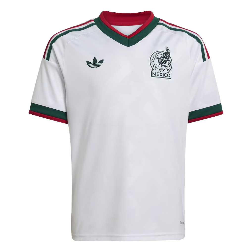 Mexico National Team 2026 Youth Away Jersey - White - Jersey Teams
