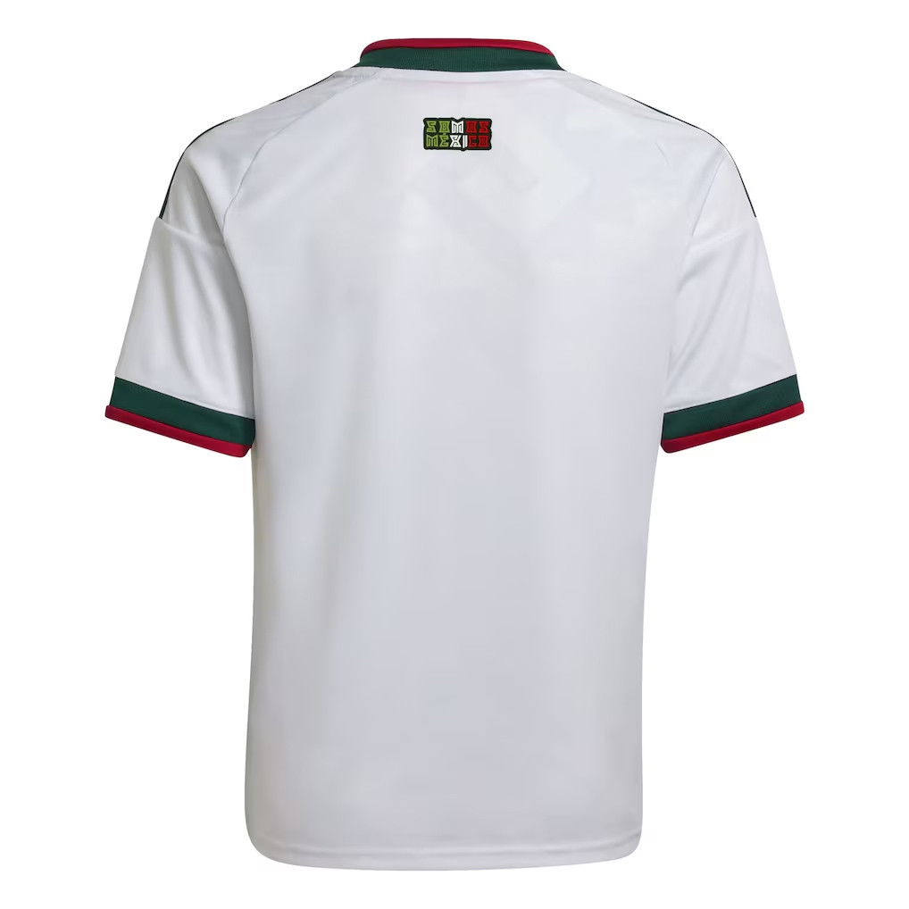 Mexico National Team 2026 Youth Away Jersey - White - Jersey Teams