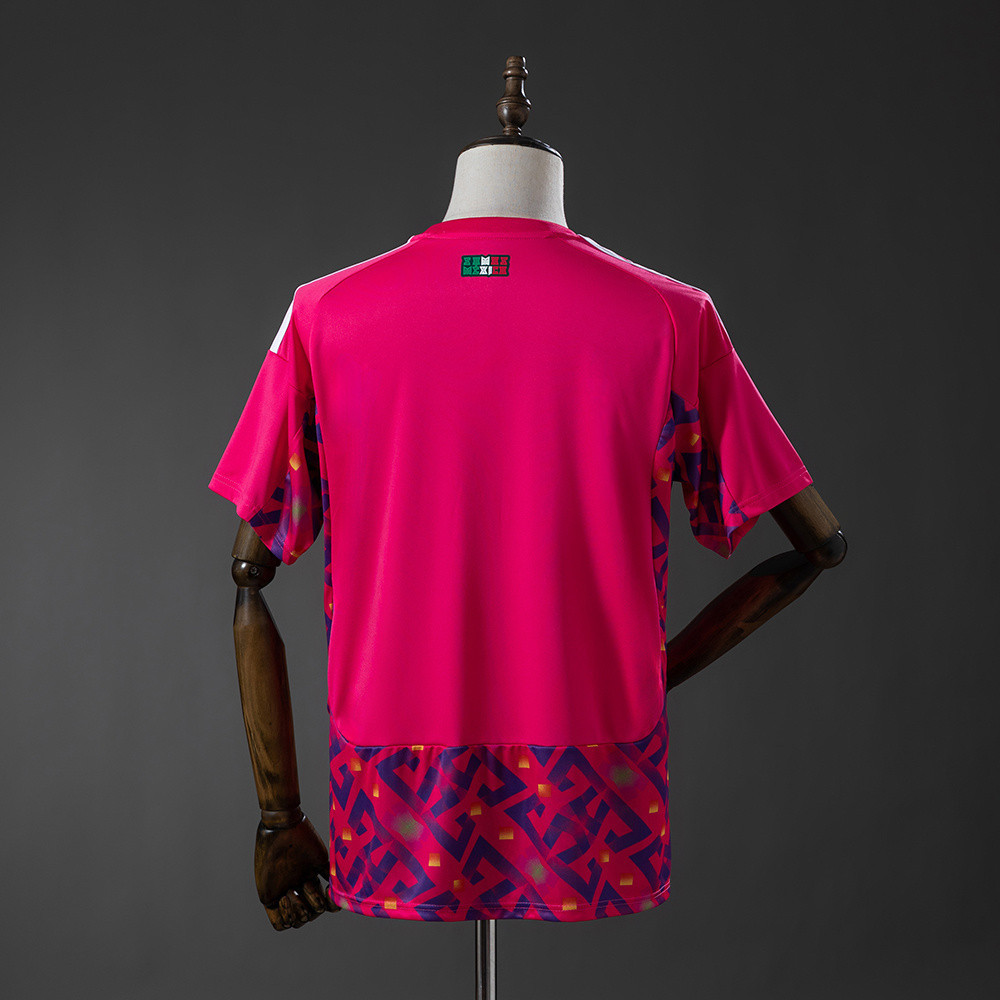 Mexico National Team World Cup 2026 Goalkeeper Jersey – Men Soccer Pink – Jersey Teams