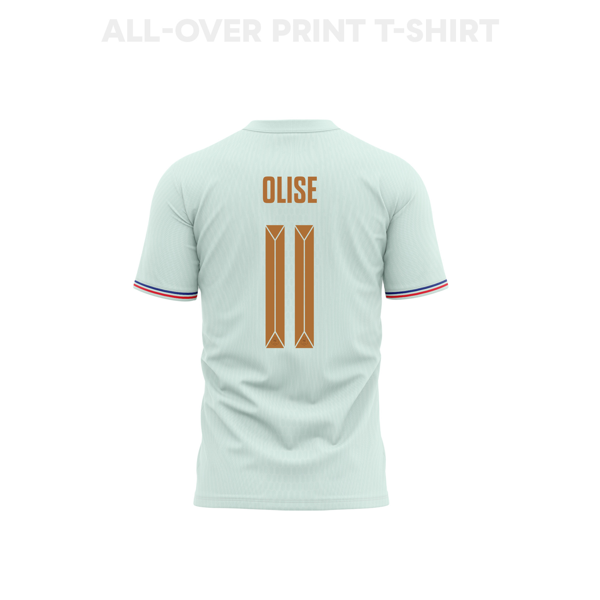 Michael Olise 11 Youth France 2026 Away 3D T-shirt Fully Printed – Green - Jersey Teams
