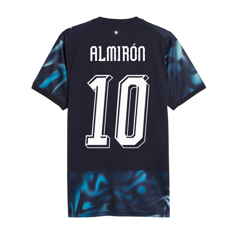 Miguel Almirón 10 Paraguay National Team 2026 Away Jersey - Navy, Men - Jersey Teams