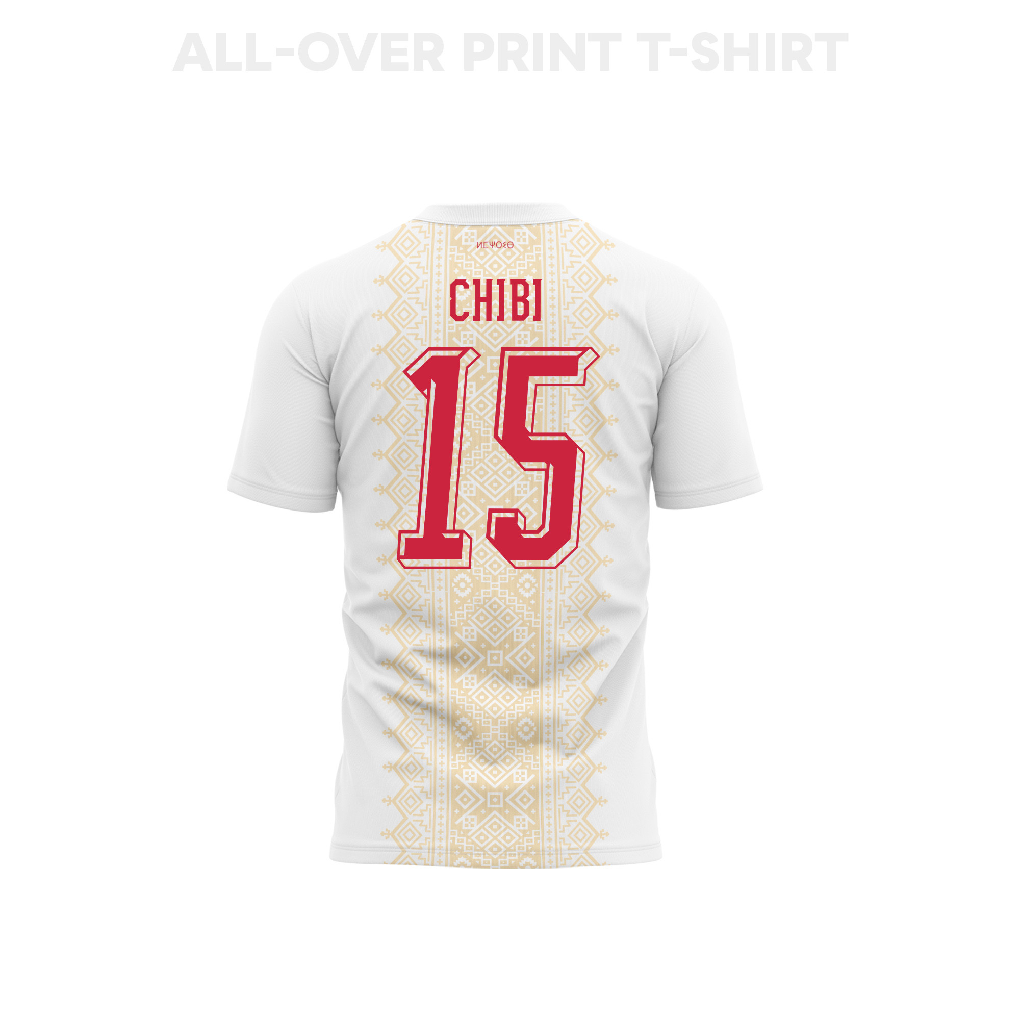 Mohamed Chibi 15 Youth Morocco 2026 Away 3D T-shirt Fully Printed – White - Jersey Teams