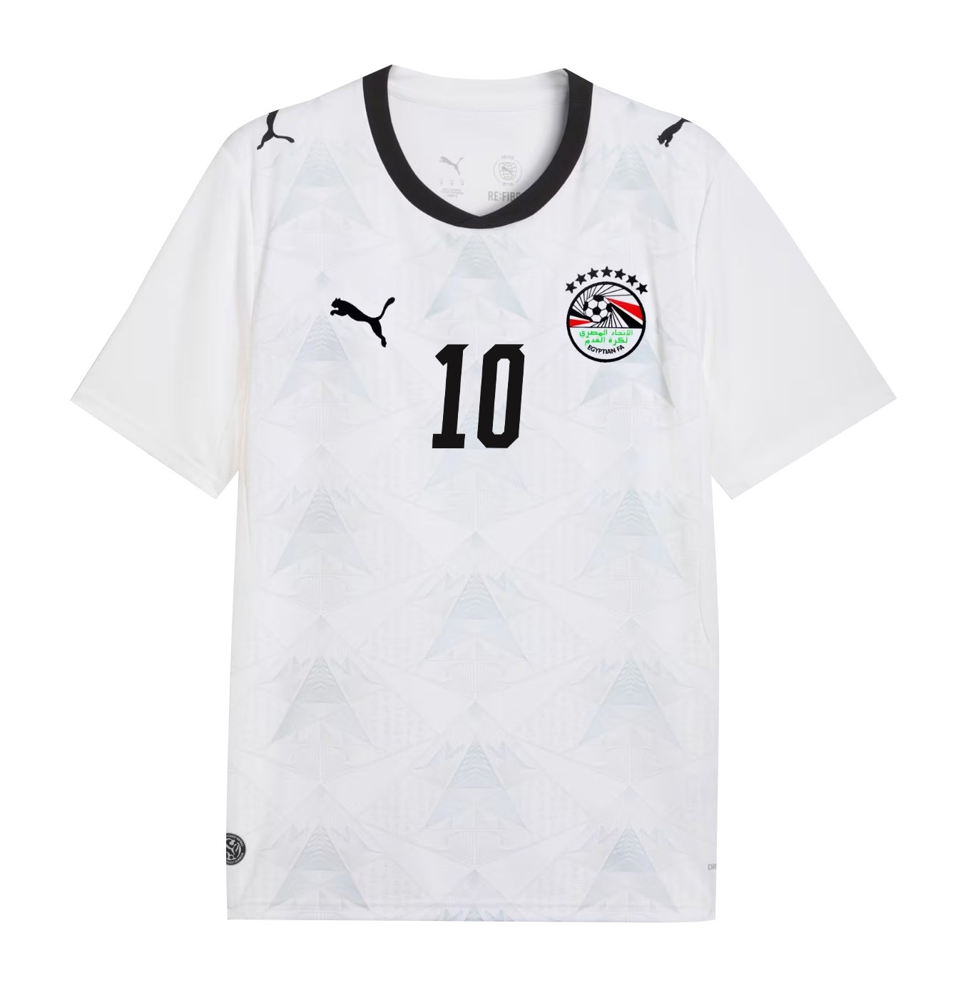 Mohamed Salah 10 Egypt National Team 2026 Away Jersey - White, Men - Jersey Teams