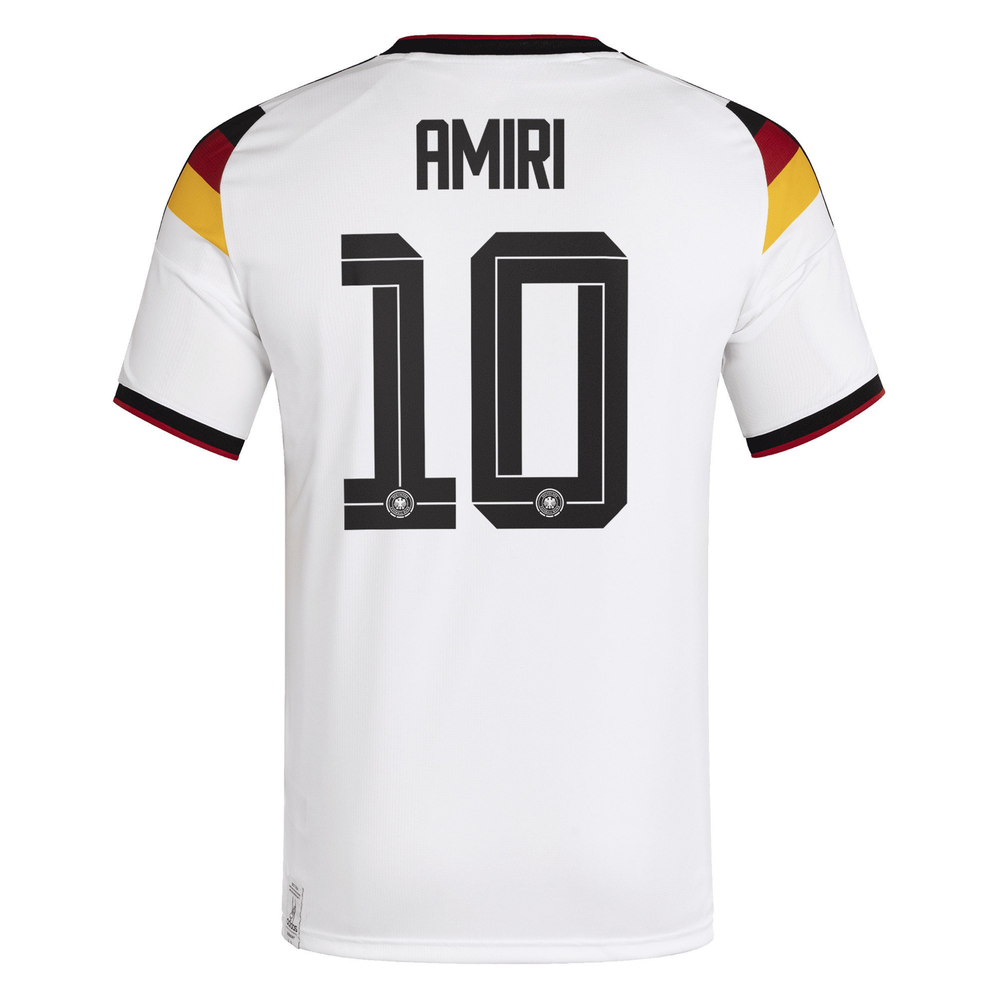 Nadiem Amiri 10 Germany National Team 2026 Home Jersey - Men, White - Jersey Teams