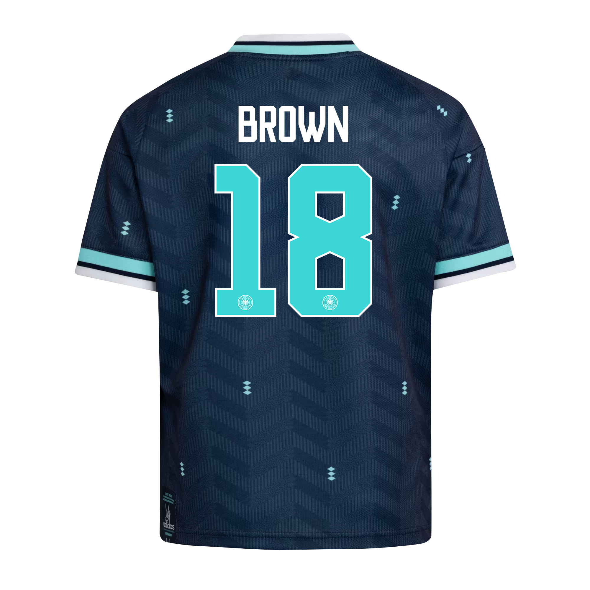 Nathaniel Brown 18 Youth Germany National Team 2026 Away Jersey - Navy - Jersey Teams