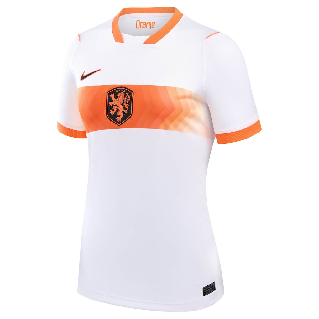 Netherlands National Team Women’s 2026 Away Stadium Jersey – White – Jersey Teams