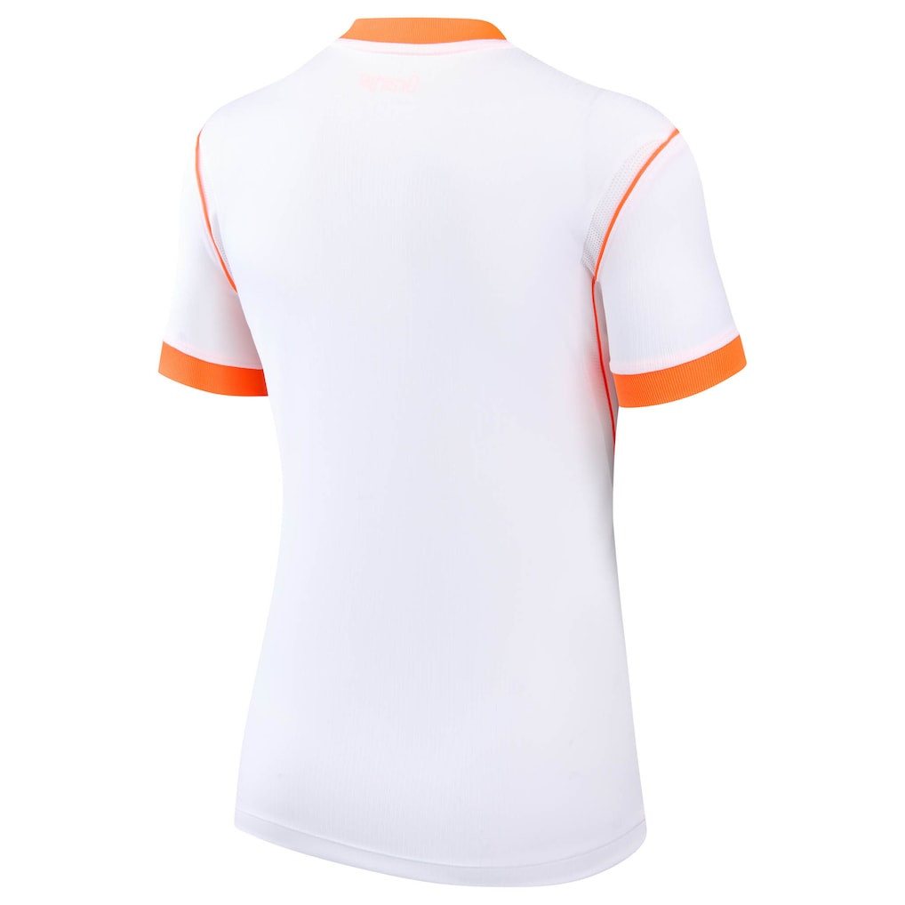 Netherlands National Team Women's 2026 Away Stadium Jersey - White - Jersey Teams