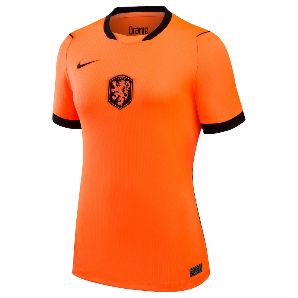 Netherlands National Team Women’s 2026 Home Stadium Jersey – Orange – Jersey Teams