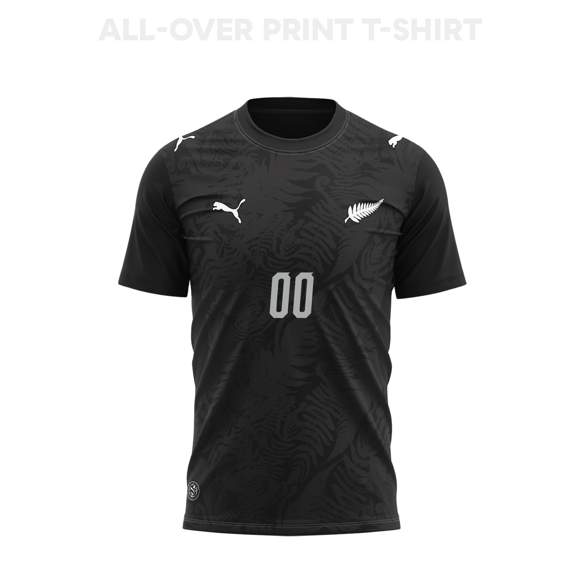 New Zealand 2026 Home 3D T-Shirt Fully Printed – Personalized – Unisex, Black - Jersey Teams
