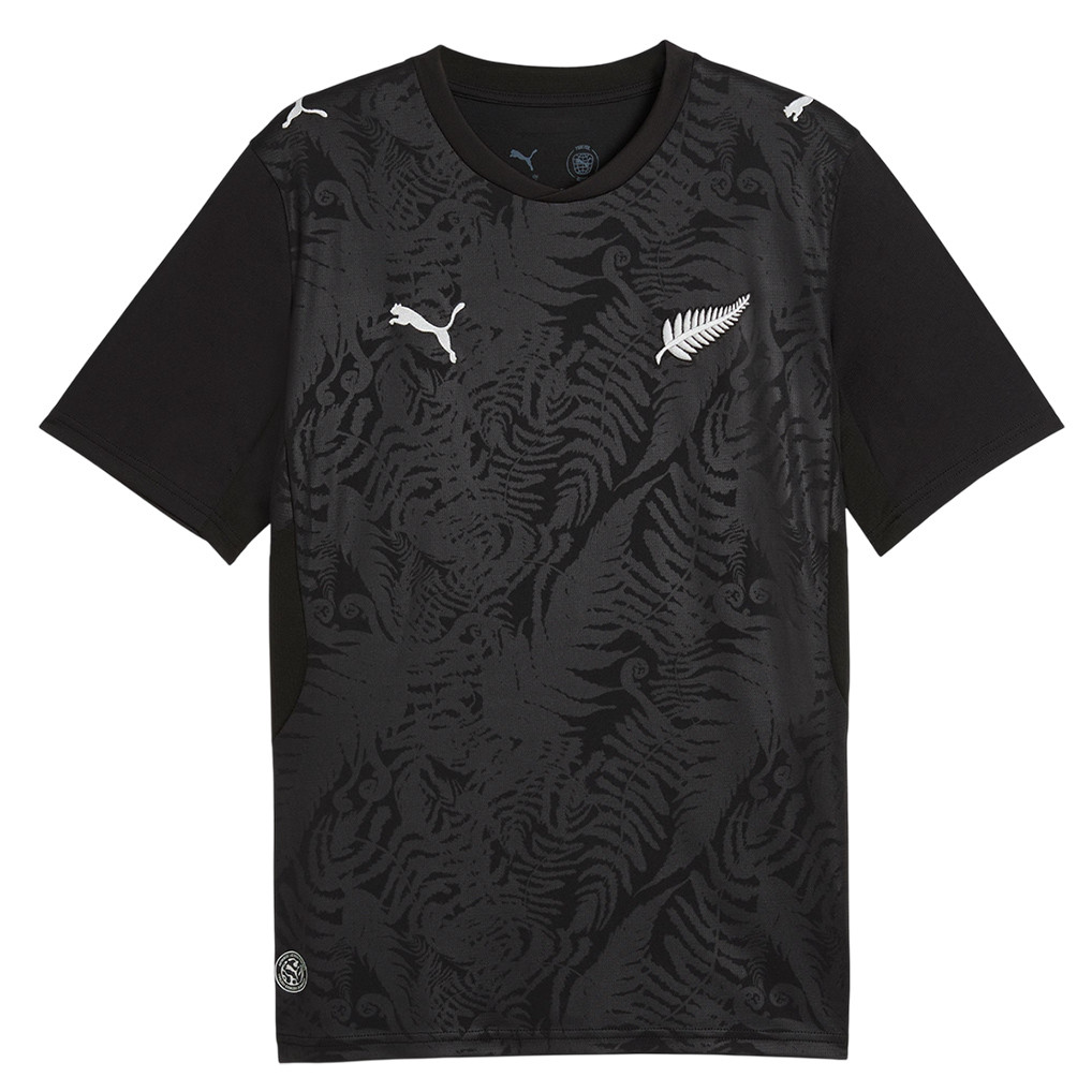 New Zealand National Team 2026 Home Jersey - Black, Men - Jersey Teams