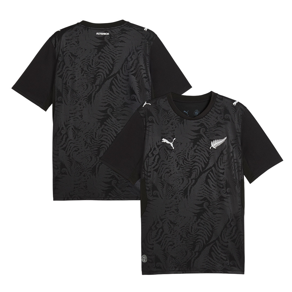 New Zealand National Team 2026 Home Jersey - Black, Men - Jersey Teams