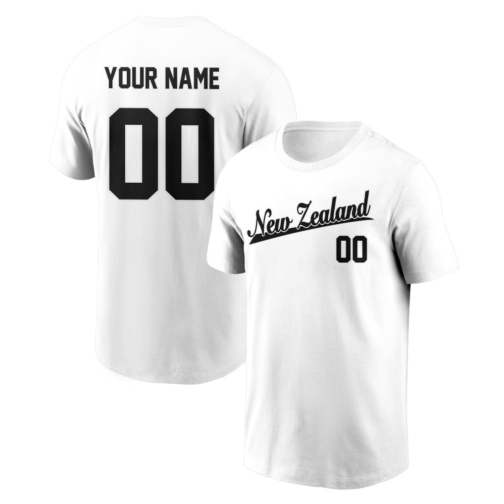 New Zealand World Cup 2026 Custom Fan T-Shirt – Soccer Graphic Tee – Jersey Teams