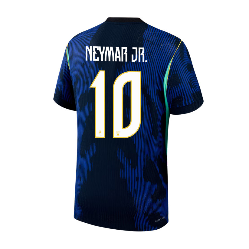 Neymar 10 Brazil National Team 2026 x World Cup Patch Away Jersey - Blue, Men - Jersey Teams