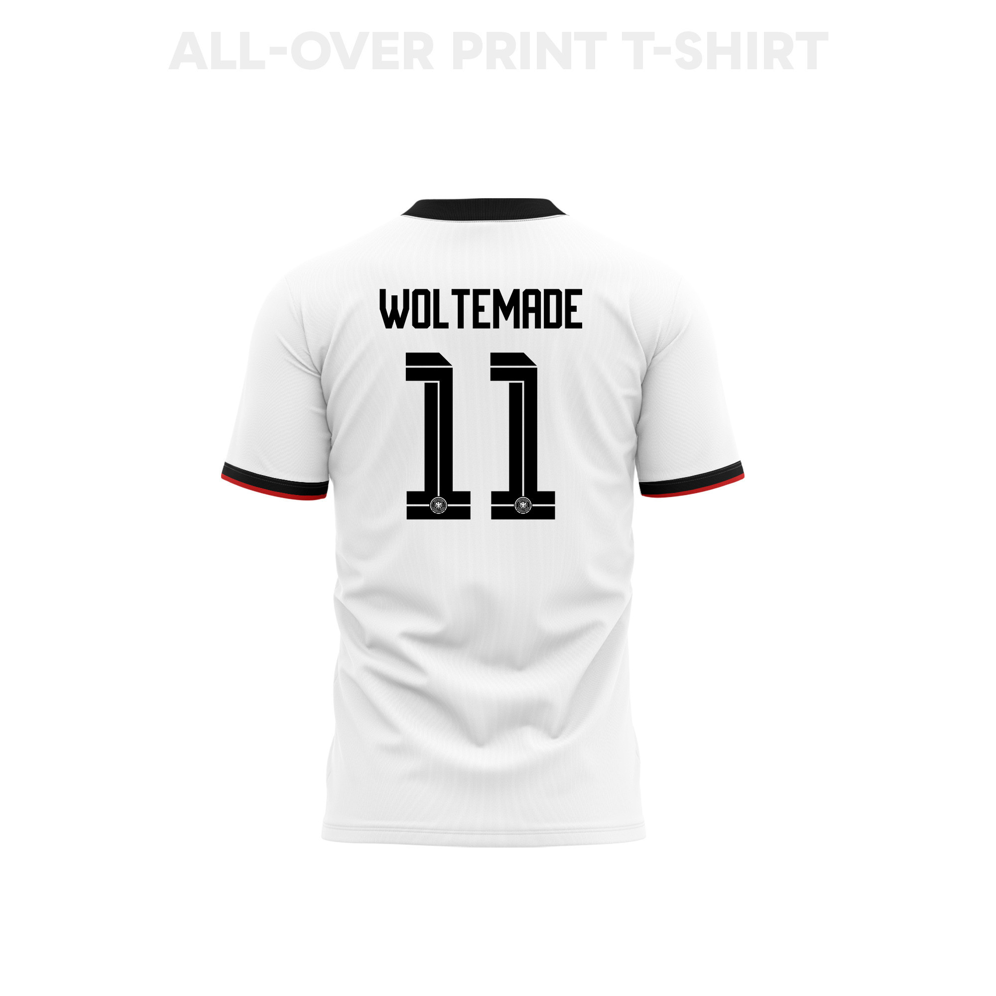 Nick Woltemade 11 Germany 2026 Home 3D T-Shirt Fully Printed – Unisex, White - Jersey Teams