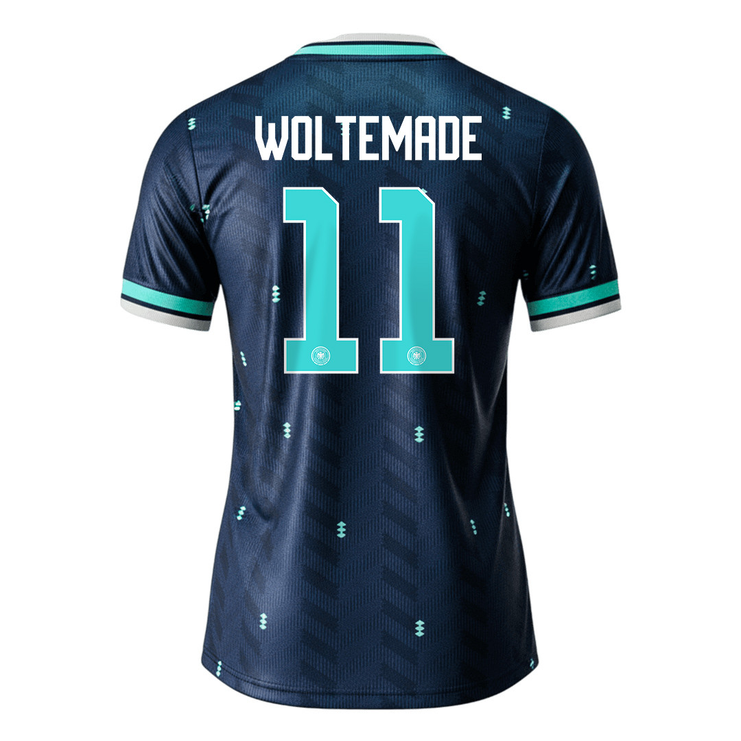 Nick Woltemade 11 Women's Germany National Team 2026 Away Jersey - Navy - Jersey Teams