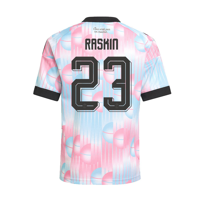 Nicolas Raskin 23 Youth Belgium National Team 2026 Away Jersey - Light Blue - Jersey Teams