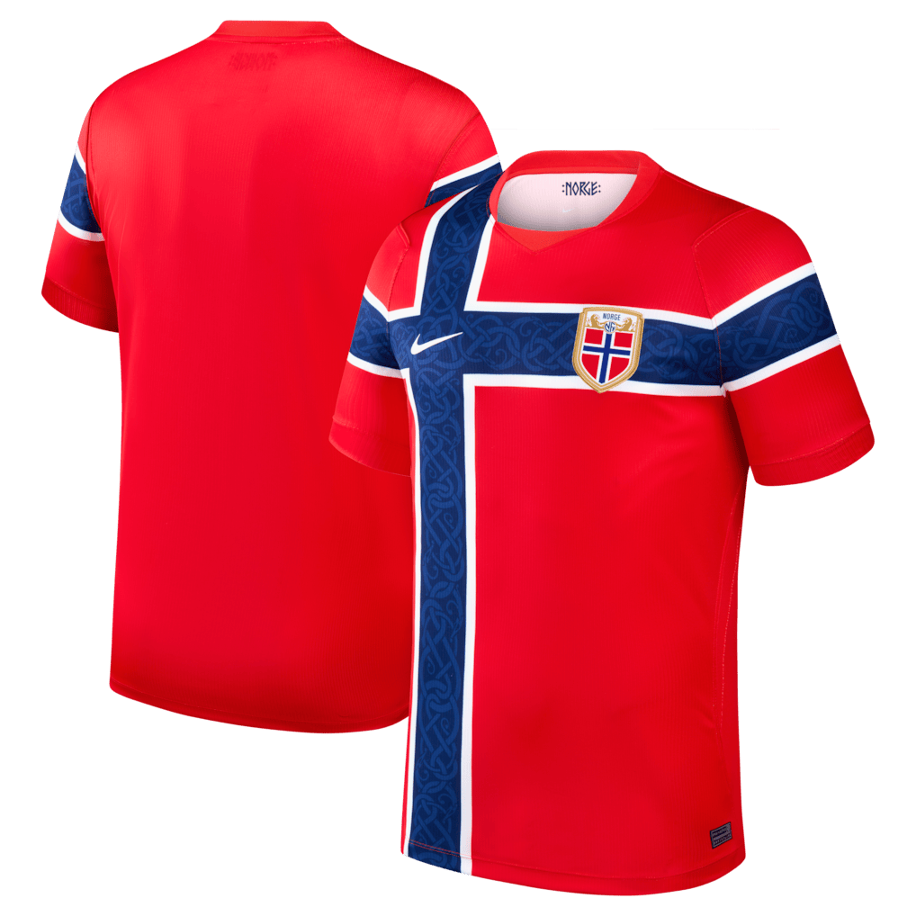 Norway National Team 2026 Home Stadium Men Jersey - Red - Jersey Teams
