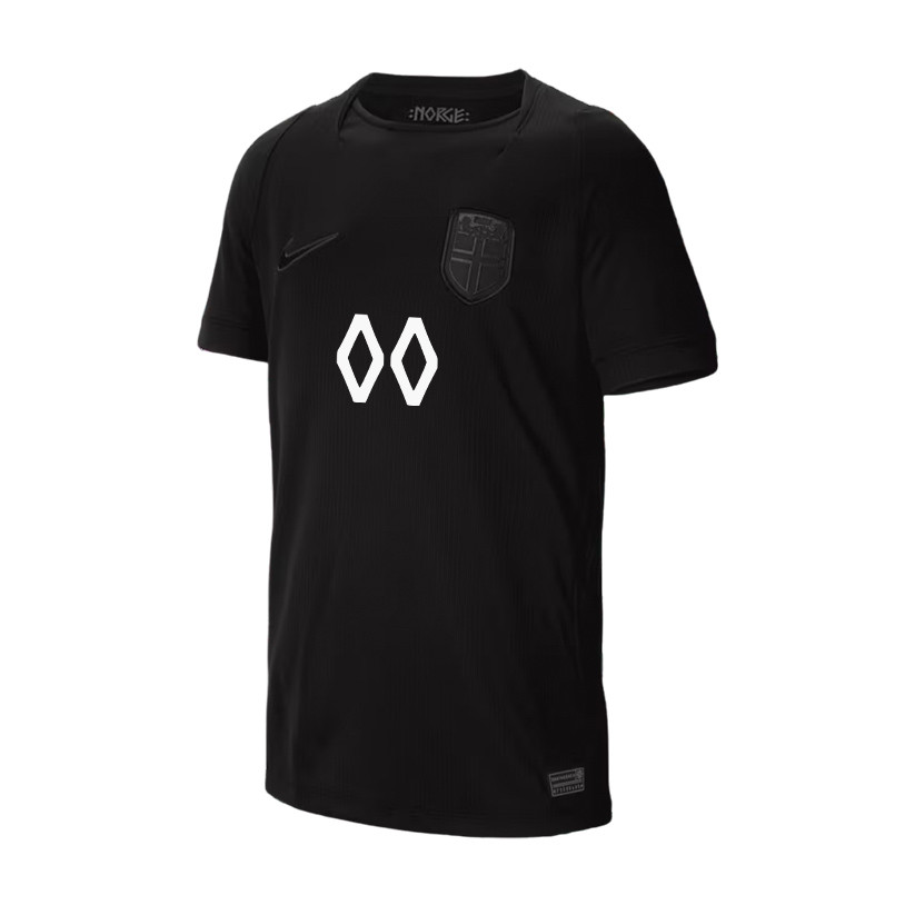 Norway National Team 2026 Youth Away Jersey - Personalized - Black - Jersey Teams