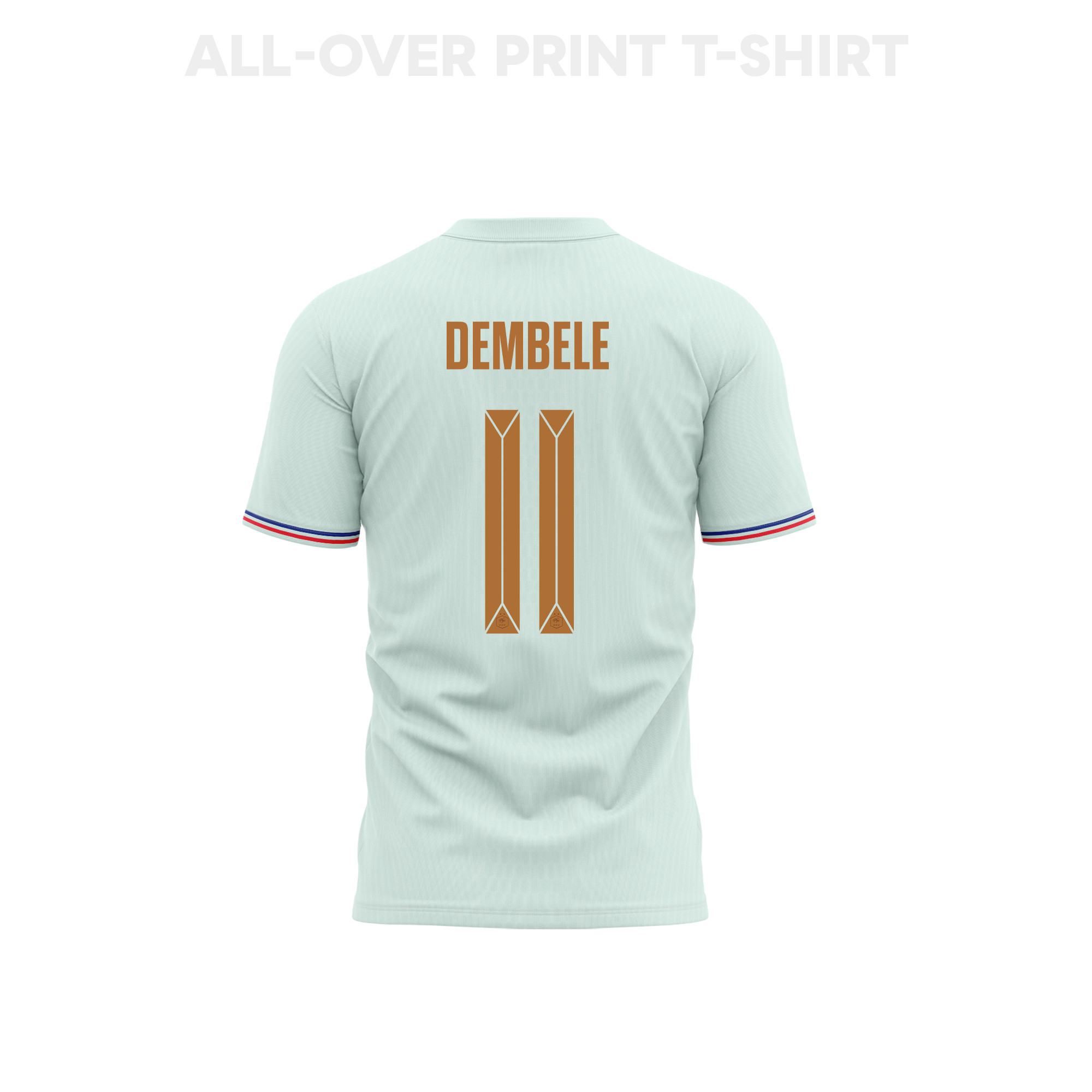 Ousmane Dembélé 11 Youth France 2026 Away 3D T-shirt Fully Printed – Green - Jersey Teams