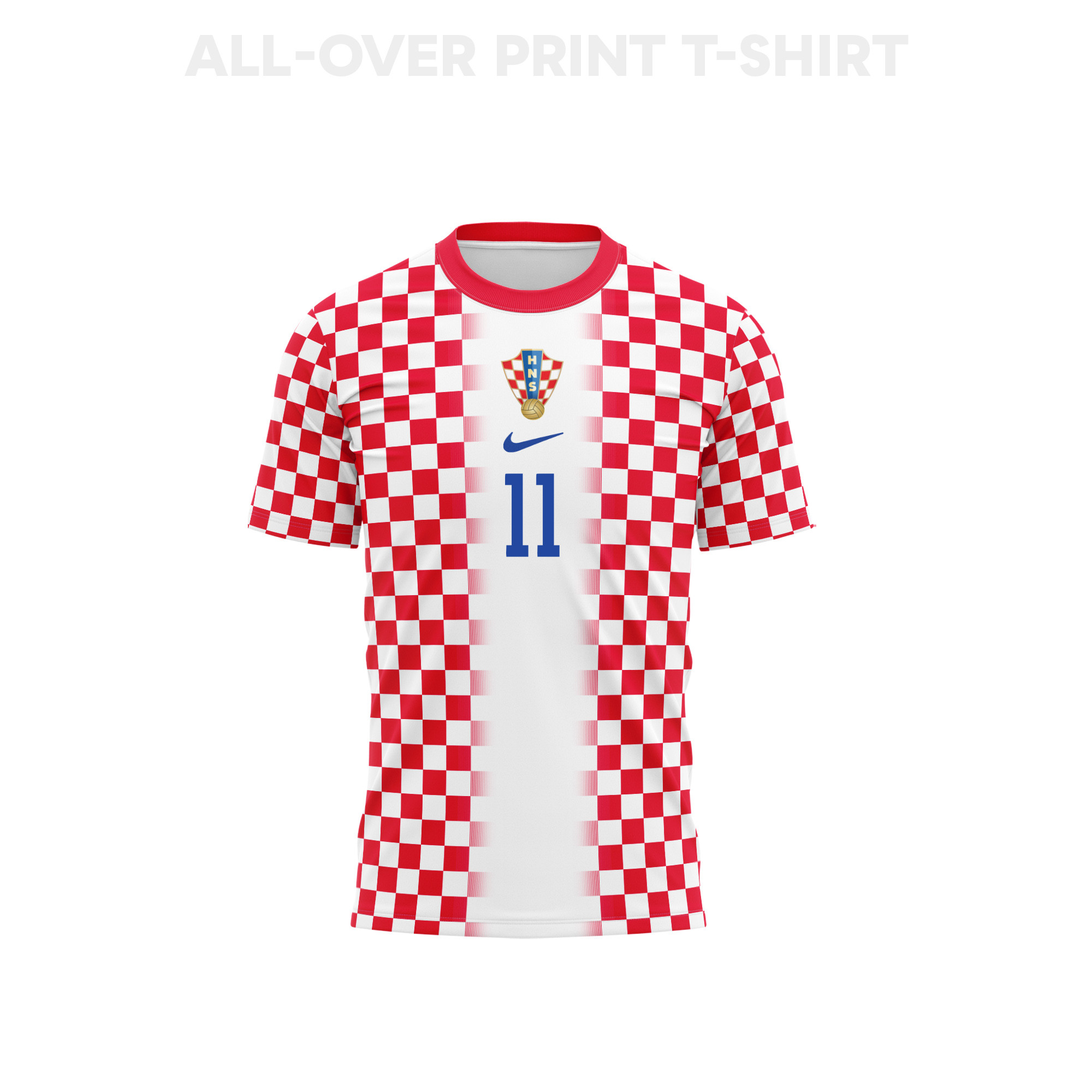Petar Musa 11 Croatia 2026 Home 3D T-Shirt Fully Printed – Unisex, White - Jersey Teams