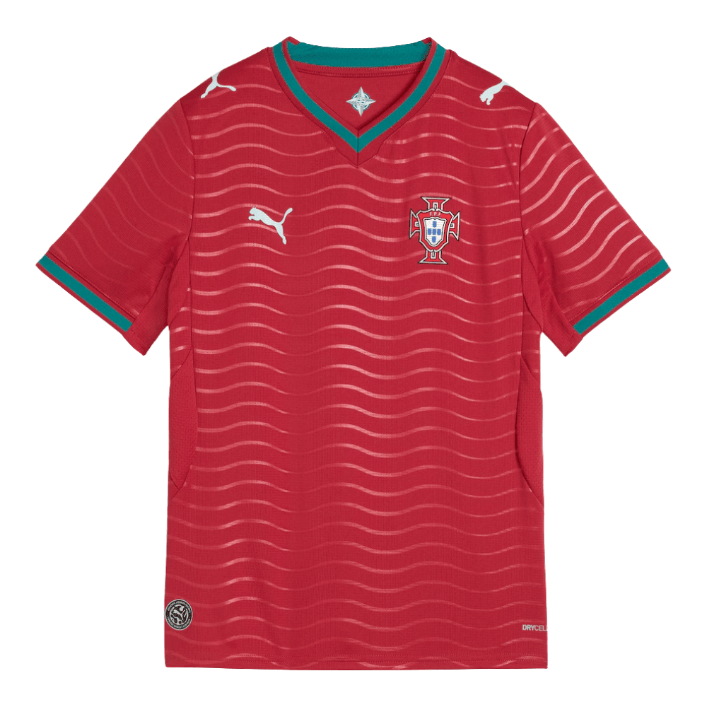 Portugal National Team 2026 Home YOUTH Jersey – Red – Jersey Teams