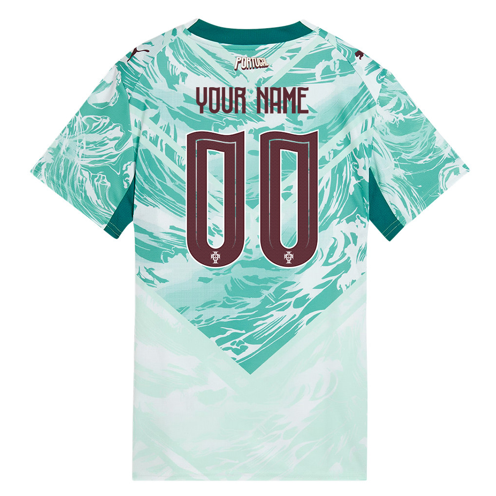 Portugal National Team 2026 Women's Away Jersey - Personalized - White - Jersey Teams
